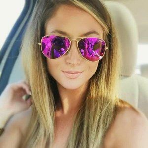 RayBan RB3025 AVIATOR Gold Frame Sunglasses 58mm